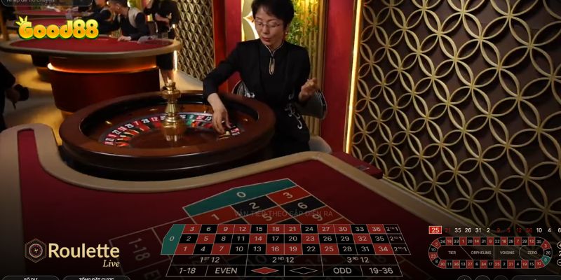 Giới thiệu sảnh cược roulette